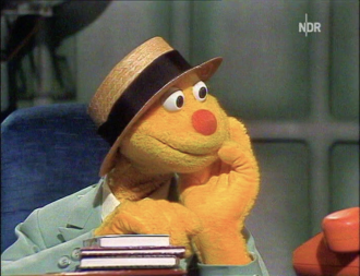 Spencer in sommerlichem Outfit, 1984.