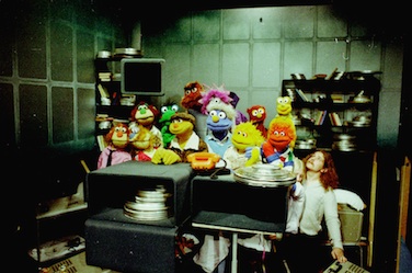 Das Puppenensemble der Pilotfolgen, 1978.